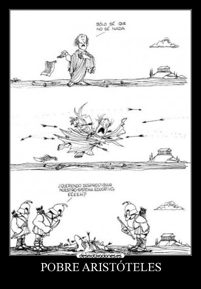 POBRE ARISTÓTELES - 