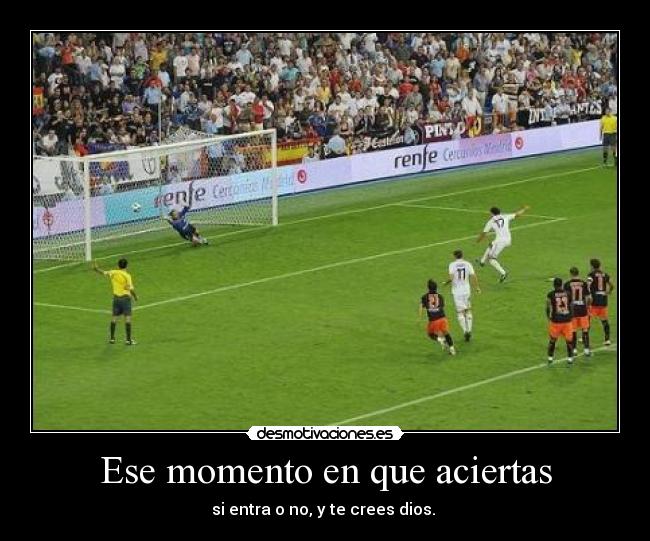 Ese momento en que aciertas - 