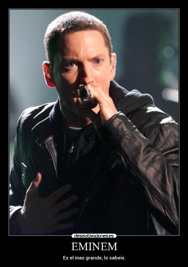 carteles eminem rap desmotivacion grande dios desmotivaciones