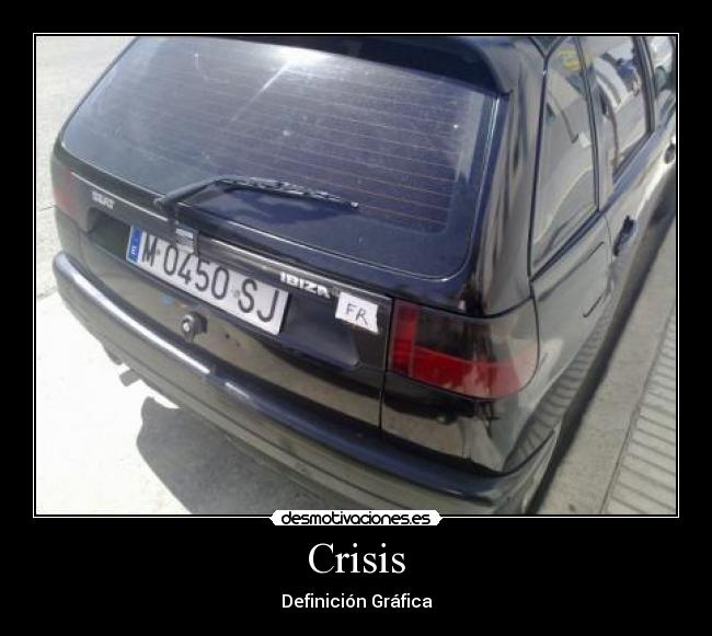 Crisis - Definición Gráfica