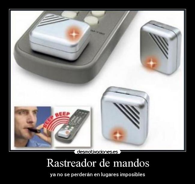 Rastreador de mandos - ya no se perderán en lugares imposibles