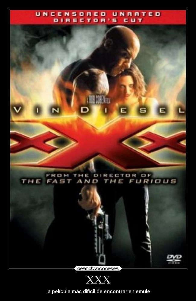 XXX - la película más difícil de encontrar en emule