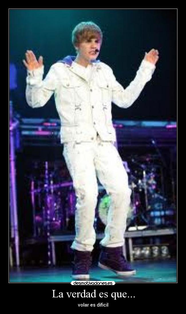 La verdad es que... - volar es dificil