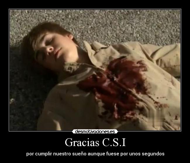 Gracias C.S.I -