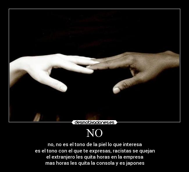 carteles racismo desmotivaciones