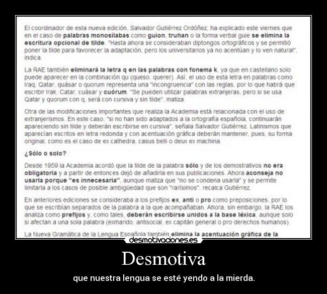 Desmotiva -