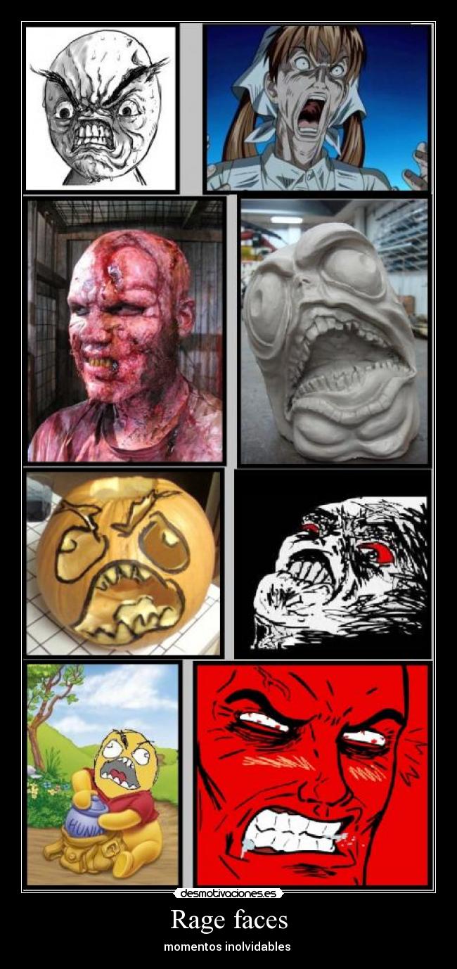 Rage faces - momentos inolvidables