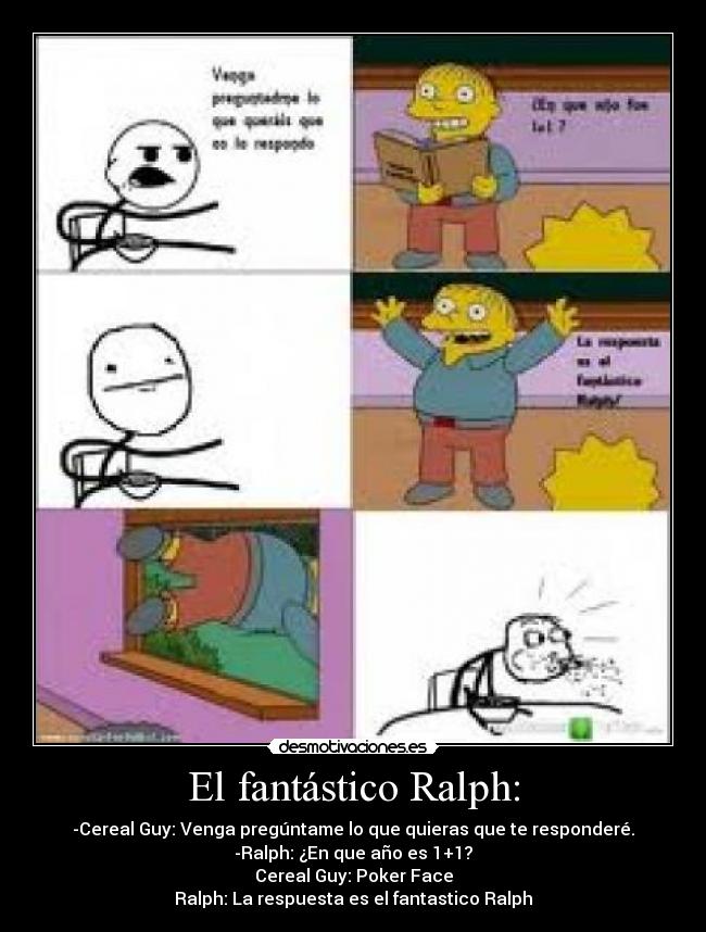 El fantástico Ralph: -