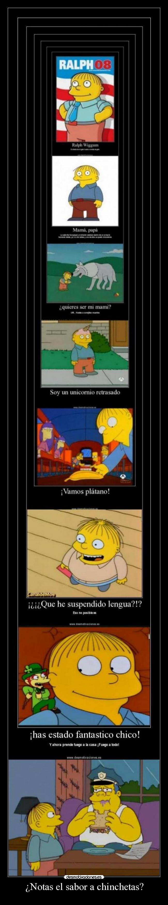 ¿Notas el sabor a chinchetas? -