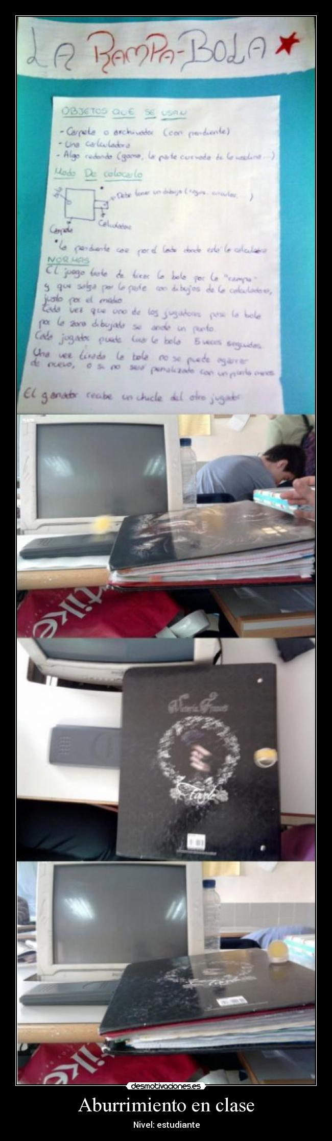 Aburrimiento en clase - 