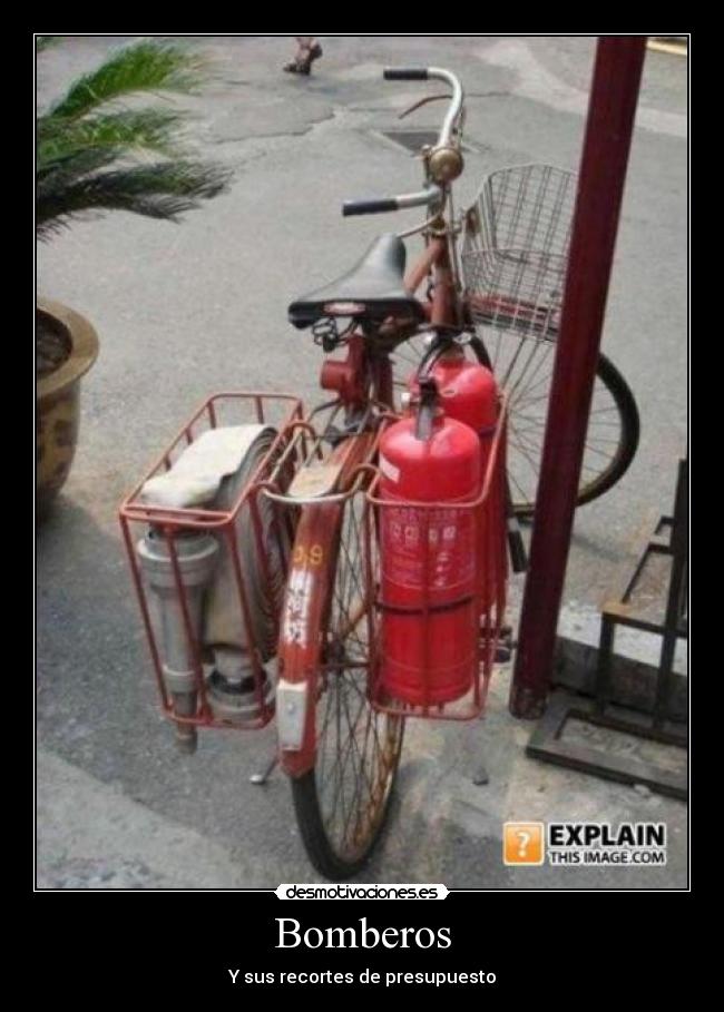 carteles bomberos desmotivaciones