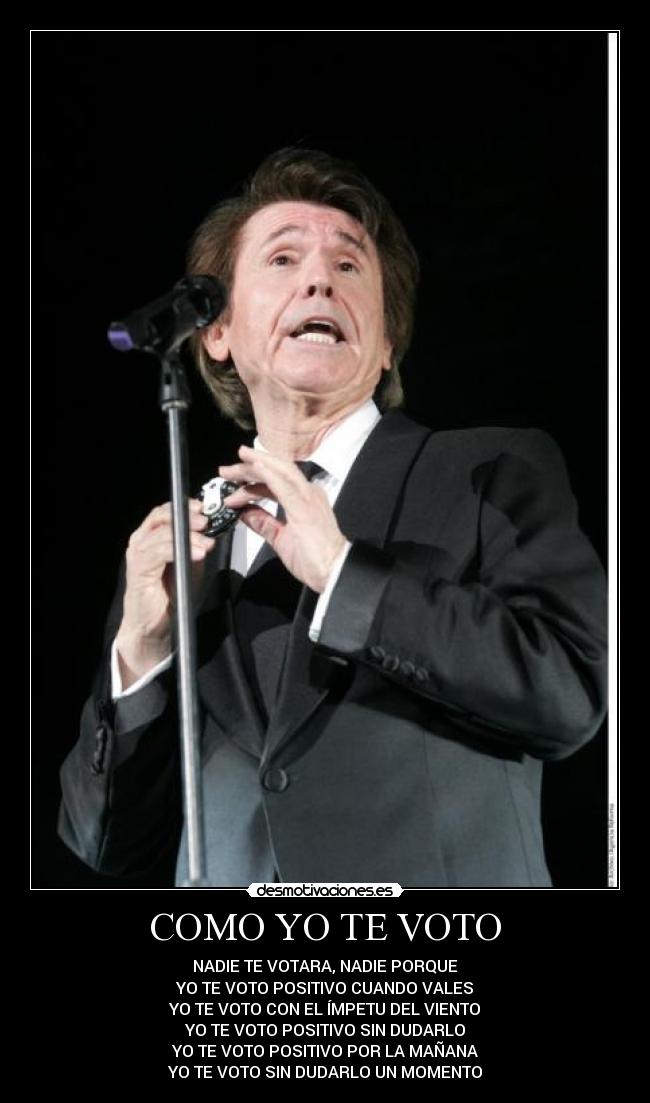 COMO YO TE VOTO - 