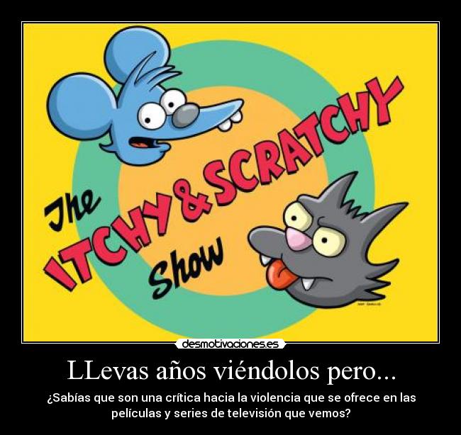 LLevas años viéndolos pero... - 