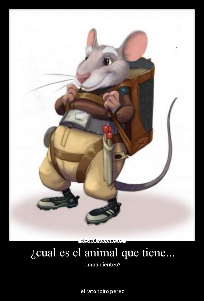 ¿cual es el animal que tiene... -