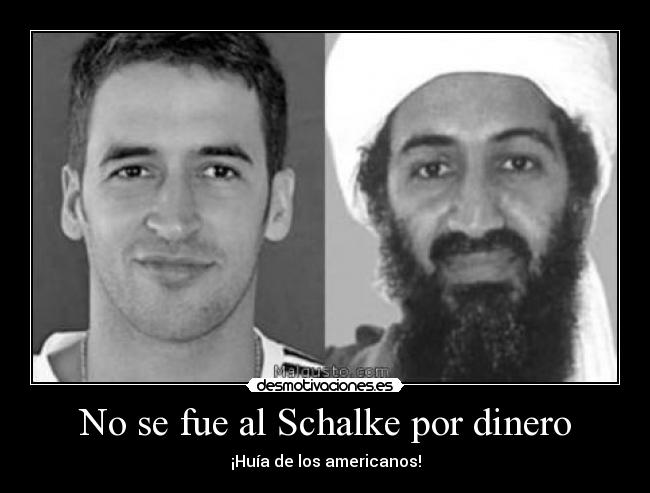 No se fue al Schalke por dinero -