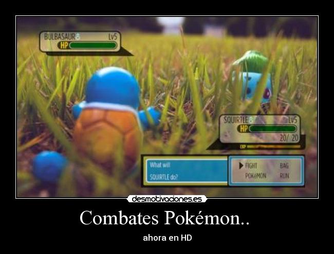 Combates Pokémon..  - ahora en HD