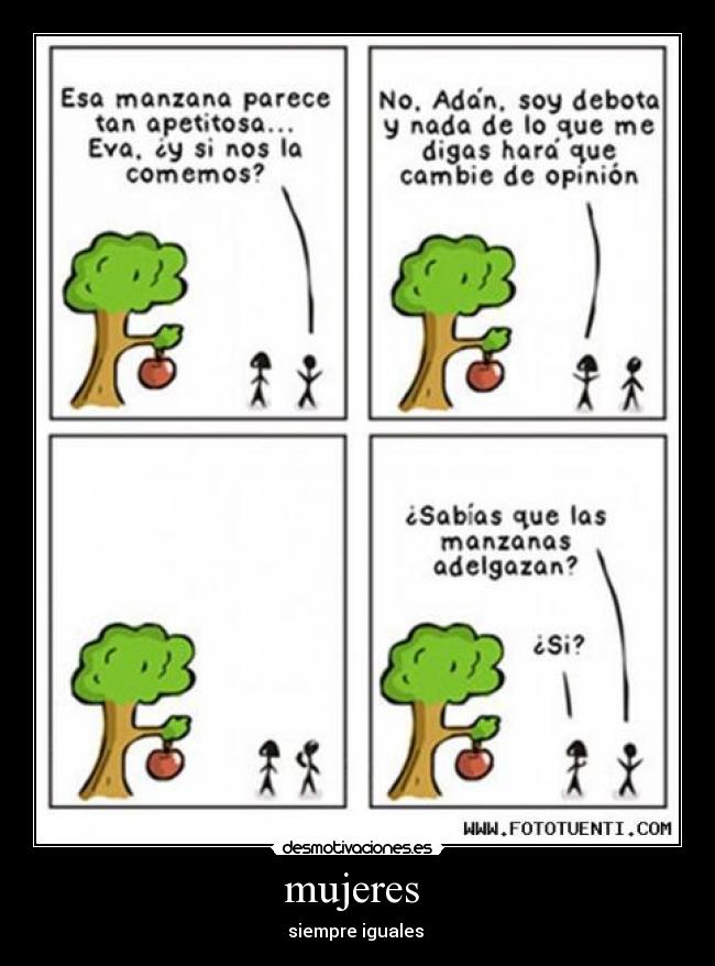 mujeres - siempre iguales