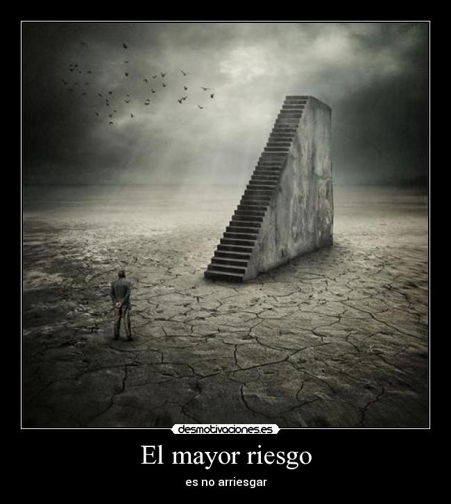 carteles riesgo desmotivaciones