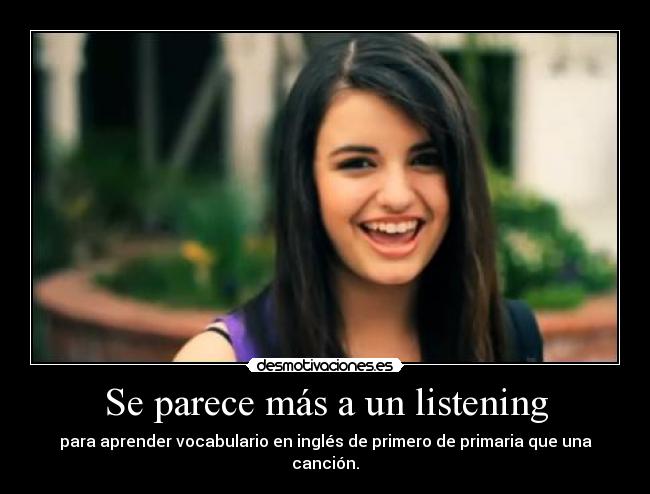 carteles pateticooooooo rebecca black - jiru manda desmotivaciones