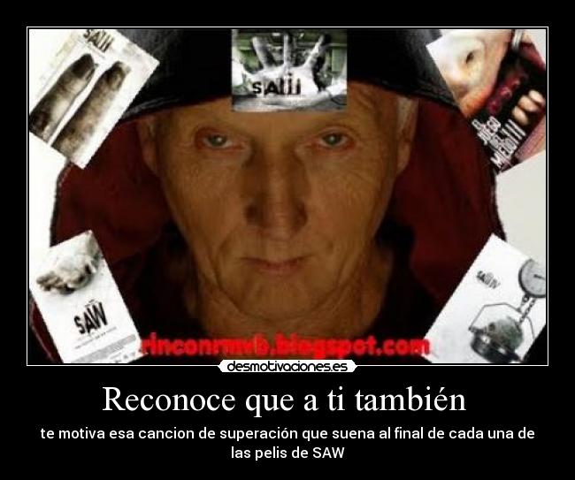 Reconoce que a ti también  - 