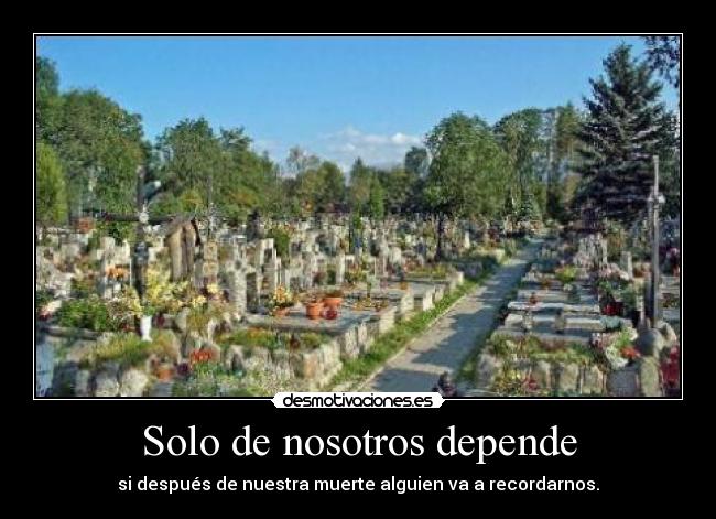 Solo de nosotros depende - 