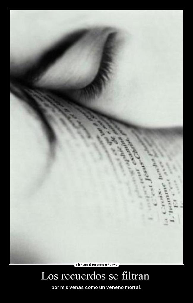 Los recuerdos se filtran -