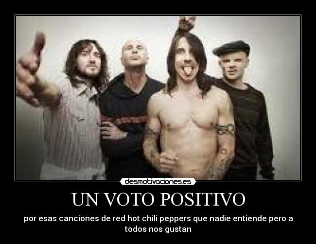UN VOTO POSITIVO -