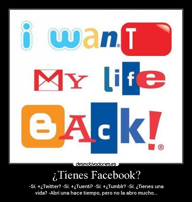 ¿Tienes Facebook? - 