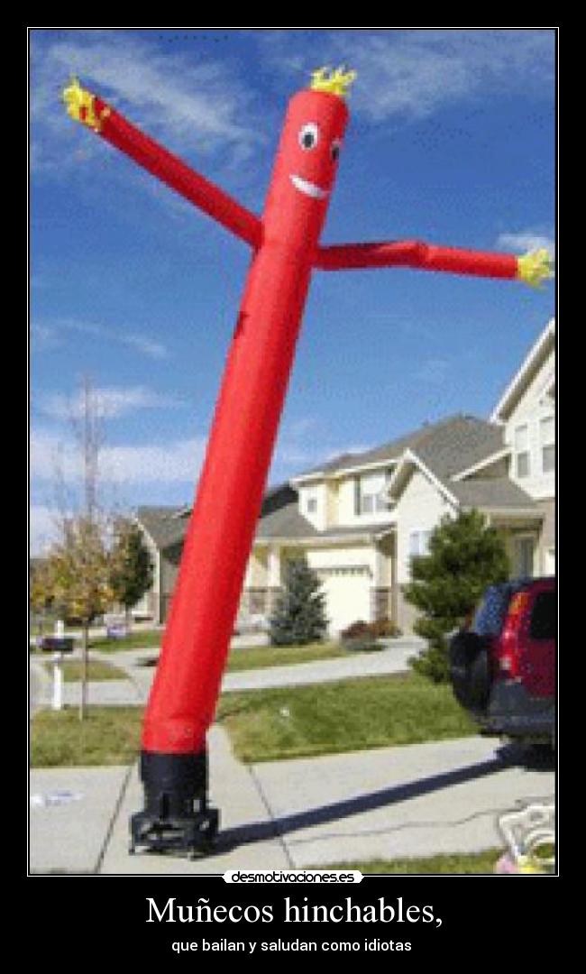 Muñecos hinchables, -