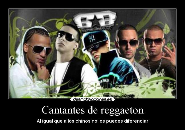 Cantantes de reggaeton -