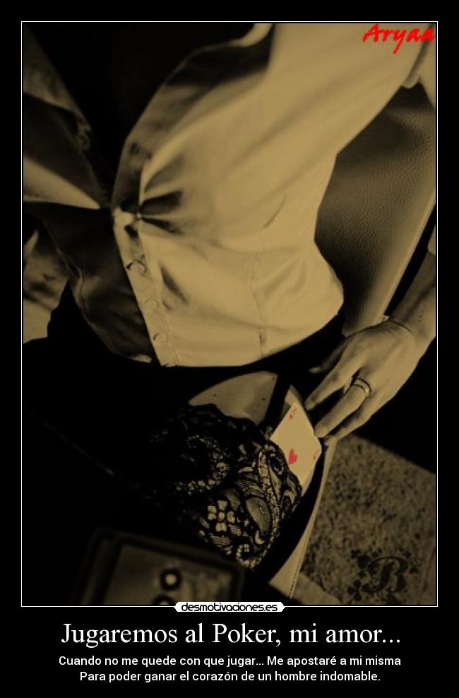 carteles amor poker desmotivaciones