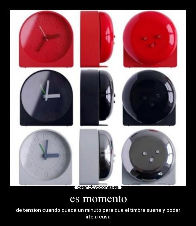 es momento - 