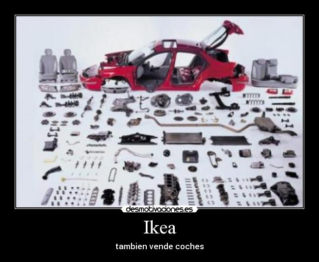 Ikea - tambien vende coches