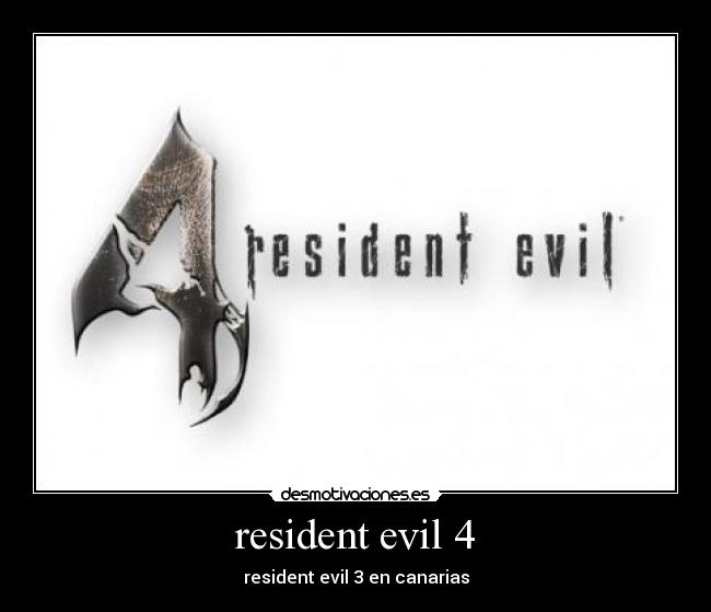 resident evil 4 - resident evil 3 en canarias