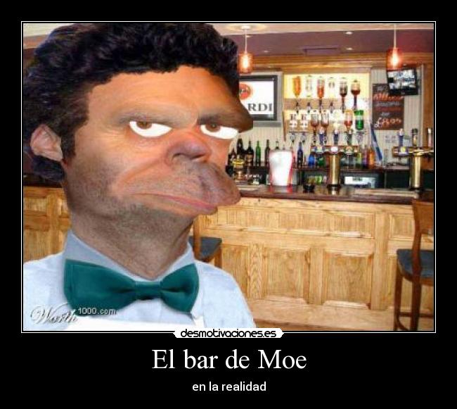 El bar de Moe - en la realidad