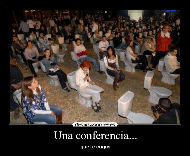 Una conferencia... - 
