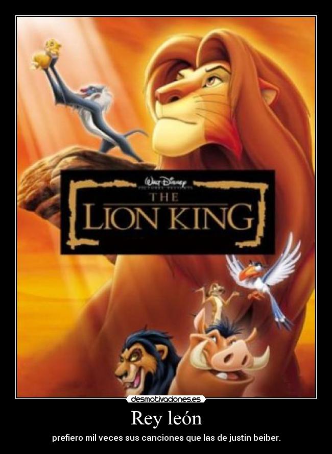 Rey león -