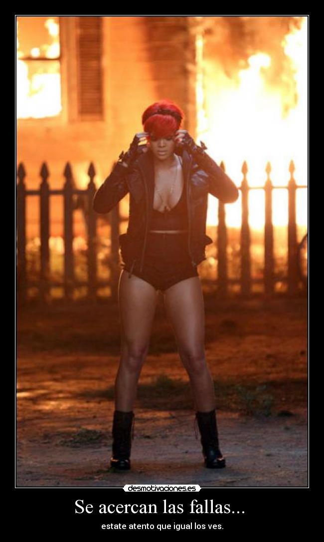 Se acercan las fallas... -