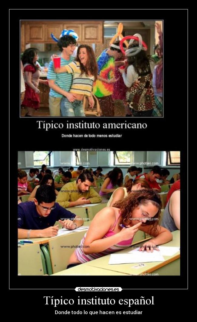 Típico instituto español -