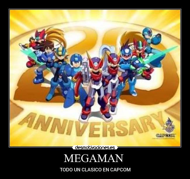 MEGAMAN  - TODO UN CLASICO EN CAPCOM