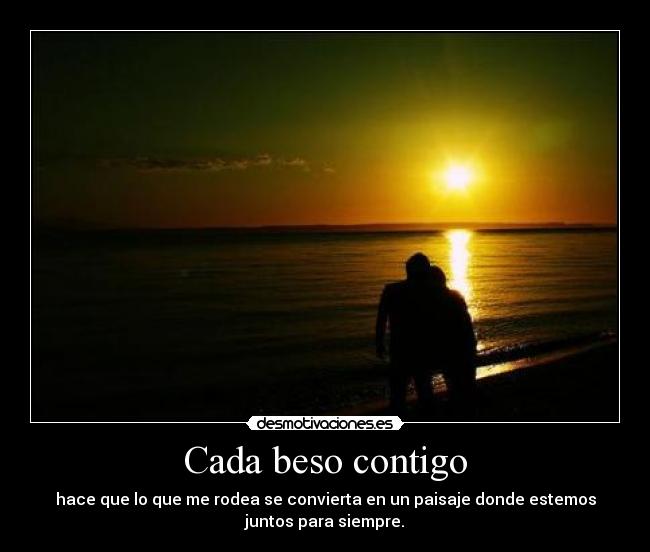 Cada beso contigo -