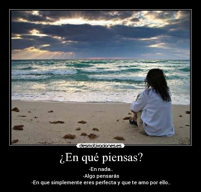 ¿En qué piensas? - 