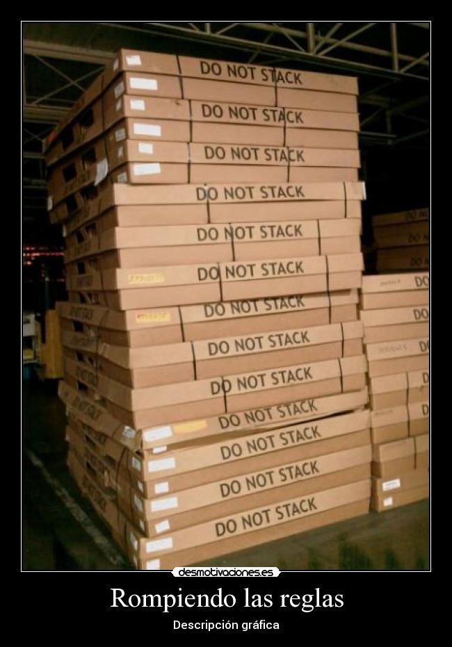 Rompiendo las reglas - 