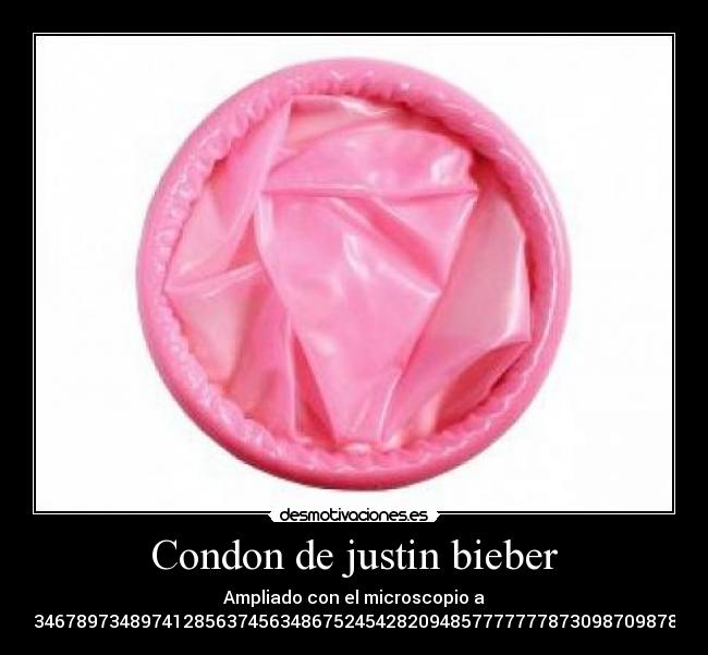 Condon de justin bieber -