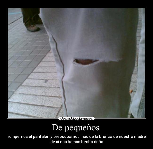 De pequeños  - 