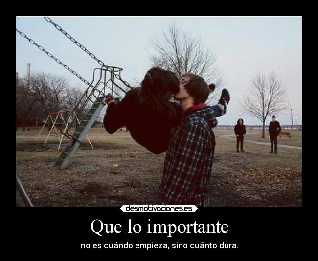 carteles importante beso desmotivaciones