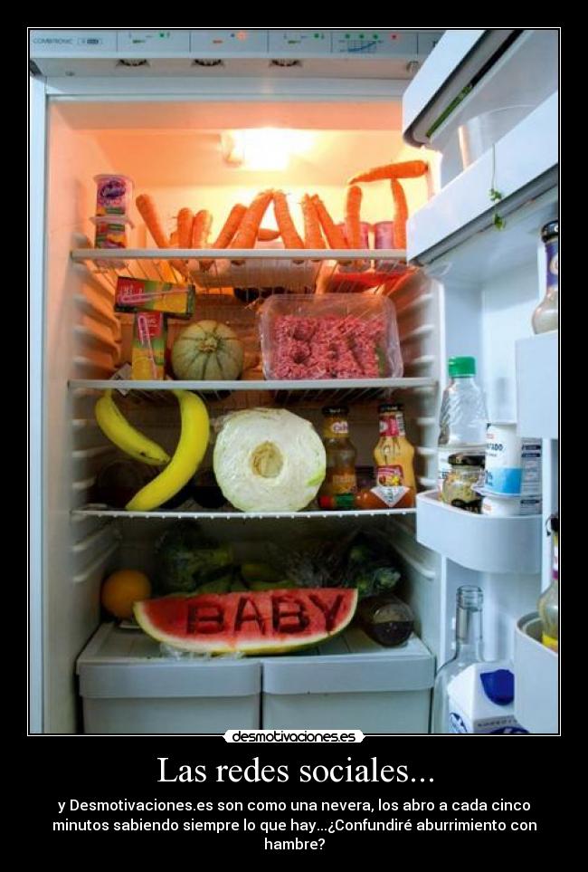 Las redes sociales... -