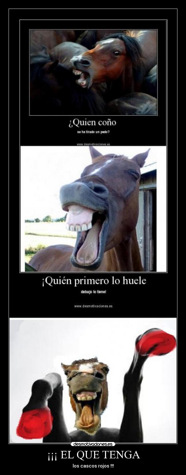 ¡¡¡ EL QUE TENGA - los cascos rojos !!!