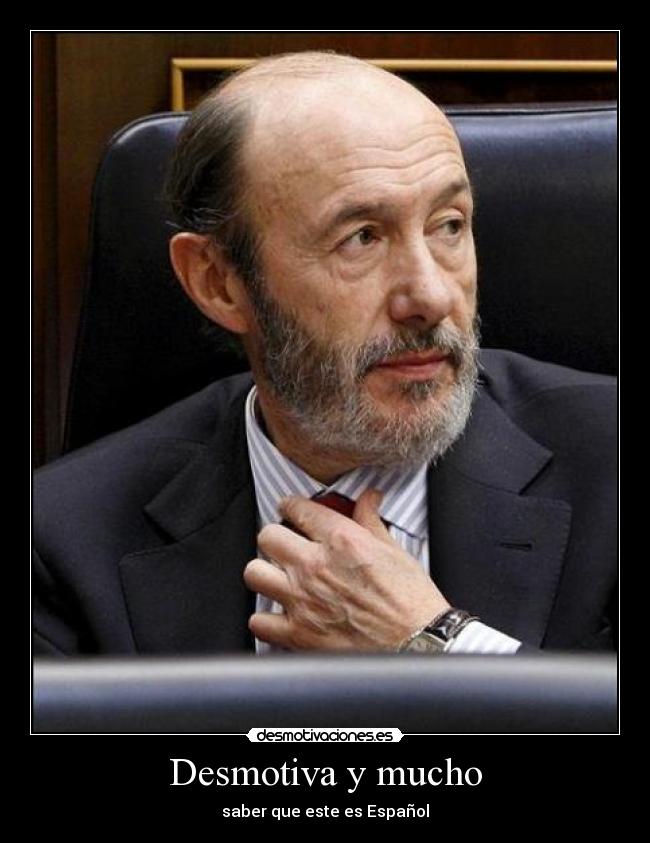 Desmotiva y mucho - saber que este es Español