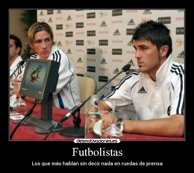 Futbolistas - Los que más hablan sin decir nada en ruedas de prensa